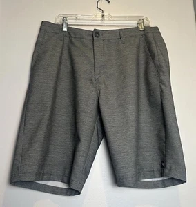 Rip Curl Boardwalk Walkshorts Men’s Size 34 Gray Hybrid Surf Shorts Mesh Pockets - Imagen 1 de 5
