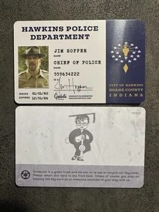 The Graduate Hotel Bloomington Indiana Key Card Stranger Things Jim Hopper - Picture 1 of 1