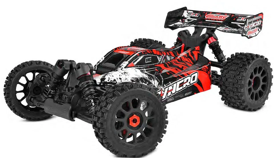 Team Corally Syncro 2WD 1/8 3-4S Brushless Off Road Buggy RTR Red COR00289-R - Image 1 of 1