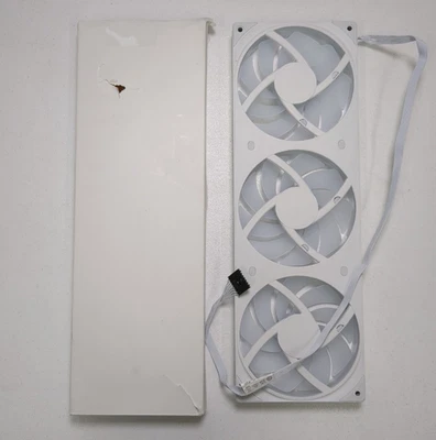 NZXT - F360 RGB Core - 360mm Single-Frame Case Fan Unit with 3 x 120mm RGB Fans - Image 1 of 3