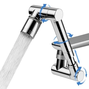 1440° swivel faucet extender, sink faucet aerator extender, swivel extendable... - Picture 1 of 8