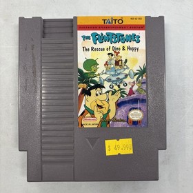 Taito The Flintstones: The Rescue of Dino & Hoppy Nintendo NES Licensed