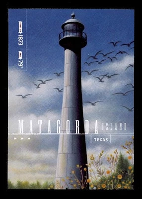 UX562-66 GULF COAST LIGHTHOUSES MINT POSTAL CARD SET of 5 - Image 1 of 2