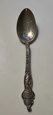 Cuchara de recuerdo del estado de Missouri de plata esterlina - "Soy de Missouri, muéstrame" Foto 1 de 4