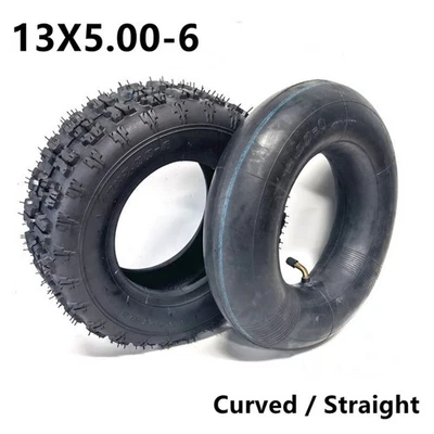 Reifen Schlauch Rad Radfahren Schwarz Set Teil 13X5.00-6 Hoch Qualität - Bild 1 von 4