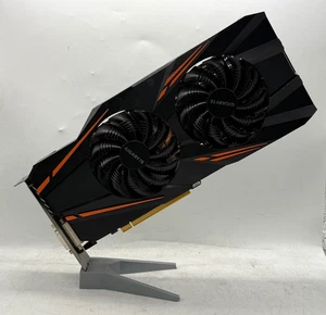 GIGABYTE NVIDIA GeForce GTX 1070 Graphics Card GV-N1070WF2OC-8GD 8GB GDDR5 - Picture 1 of 8