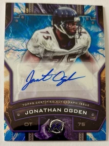Jonathan Ogden Topps Resurgence 2024 Blue Surge 82/99 - Bild 1 von 3