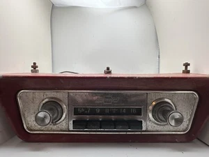 VINTAGE CHEVROLET DELCO CAR RADIO CHEVY 1960’s Untested - Picture 1 of 4