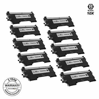 10pk For Brother TN450 TN420 HY DCP-7060D 7065DN 2130 2132 2220 2230 2240 D - Image 1 of 4