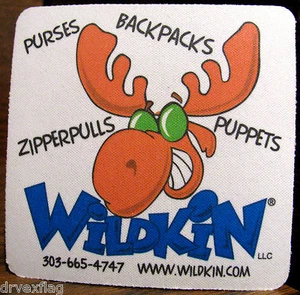 WILDKIN maker of gear for kids Promotional Coaster VERY RARE - Picture 1 of 3