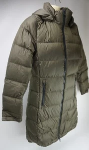 The North Face Metropolis III 550 Down Long Coat Parka Taupe Green Size X-Small - Picture 1 of 5