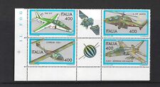 Italien/Italia 1983: Italienische Flugzeuge  **/MNH; Mi.-Nr. 1834-37