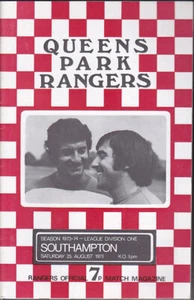 Queens Park Rangers V Southampton 1973/74 25-08-1973 División 1 - Imagen 1 de 1