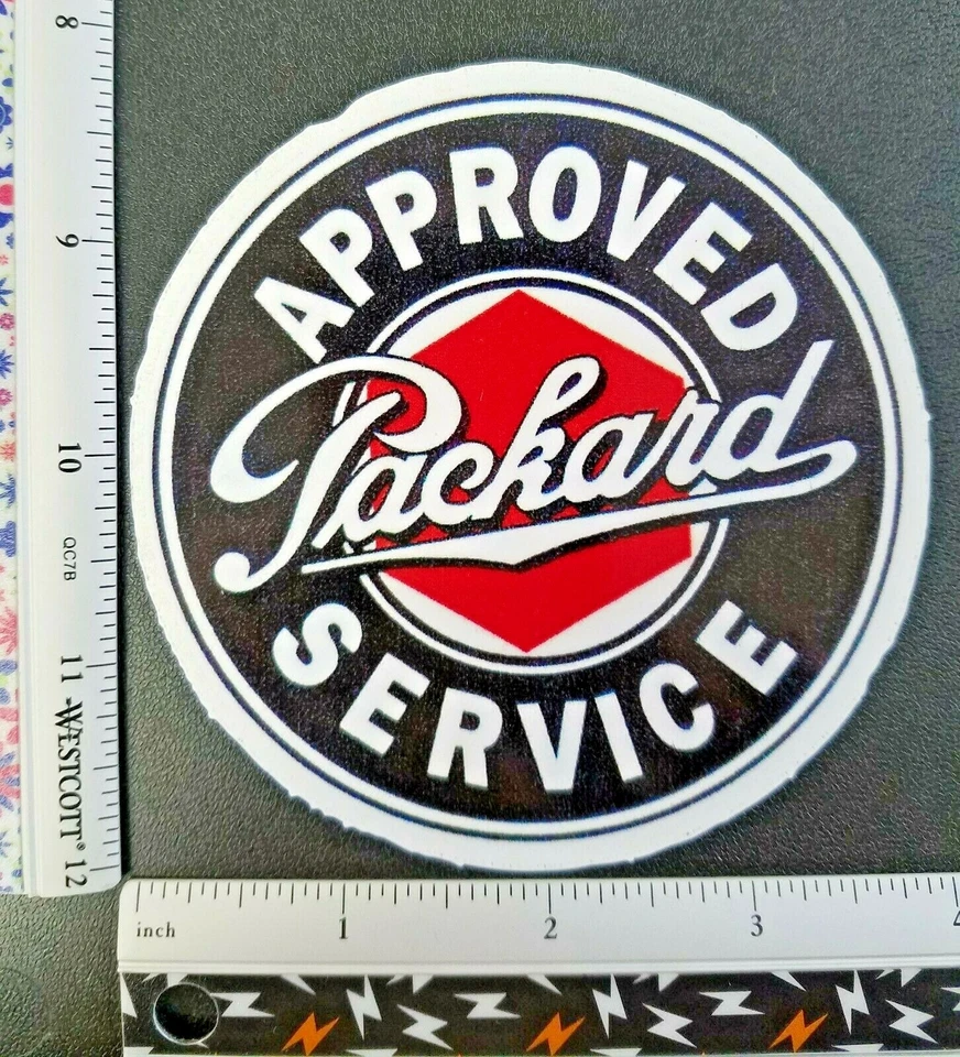 Approved Packard Service Vinyl Decal Sticker 4126 - Image 1 of 1