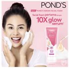 Pond's Bright spot-less glow serum facial foam 10x glow serum 100g Original