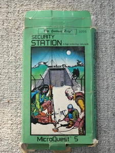 The Fantasy Trip SECURITY STATION MicroQuest 5 Metgaming 80s Box & Books Only - Picture 1 of 3