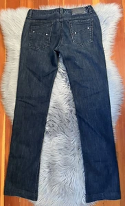 dolce & gabbana D&G dark skinny jeans blue denim silver logo 40 US 4 $595 - Picture 1 of 8