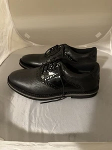 G/FORE Saddle Gallivanter Golf Shoes $225 MSRP Size 10.5 Black/Black GFore G4 - Bild 1 von 12