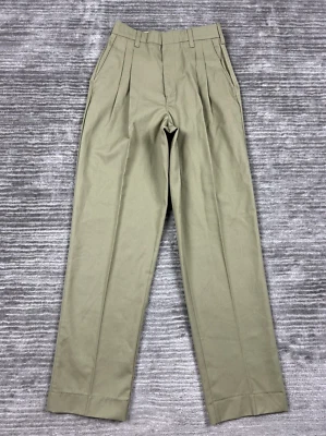 Highland By Red Kap Pants Womens 6 Beige 31" Inseam Pleated NWT Uniform - Image 1 of 4