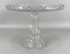 Antique HOBBS EAPG "LITTLE/INFANT SAMUEL" Cake Stand - Picture 1 of 4
