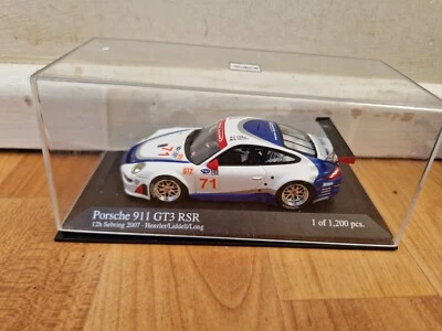 MINICHAMPS 1/43 CLASSIC PORSCHE 911 GT3 RSR #71 12H SEBRING 2007 AUTO 400076471 - Immagine 1 di 4