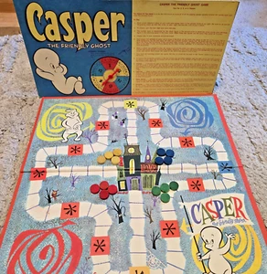 Juego de mesa Casper The Friendly Ghost 1959 de Milton Bradley de colección - completo - Imagen 1 de 4