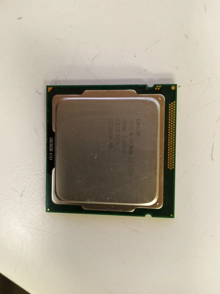 Intel Xeon E3-1225 3.10GHz Quad-Core CPU Processor SR00G LGA1155 - Image 1 of 1