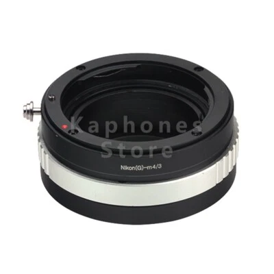 Camera Adapter Nikon F Mount G Tyep Lens to Micro Four Thirds M43 GH6 GH5II G110 - Image 1 of 4