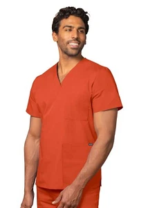 Adar Unisex Medical Nursing Workwear Uniform Multi Pocket V-Neck Scrub Top - Picture 1 of 161
