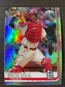 2019 Topps Chrome Yadier Molina REFRACTOR #51 - Picture 1 of 2