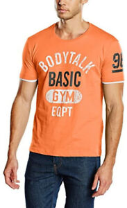BodyTalk Excel T-Shirt Men's Short Sleeve Tee Orange - Tangerine Gr. XXL