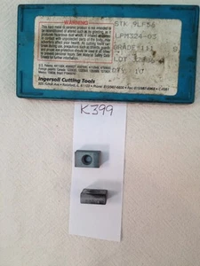 10 NEW INGERSOLL LPM324-03 CARBIDE INSERTS.    GRADE: 111    {K399} - Picture 1 of 3