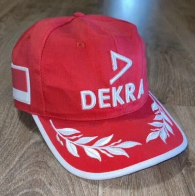 Michael Schumacher Vintage Racing Baseball Cap Hat Dekra - Image 1 of 4