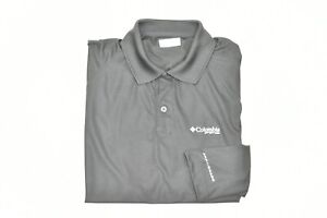 Columbia PFG Omni Shade Men's Size M Black Pullover Long Sleeve Fishing Shirt