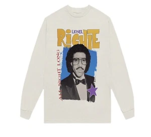 Lionel Richie Official Merch All Night Long Tour Long sleeve T Shirt XXL NEW - Picture 1 of 9