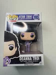Deanna Troi Funko Pop #193 with Soft Protector~Very Good Condition - Picture 1 of 2