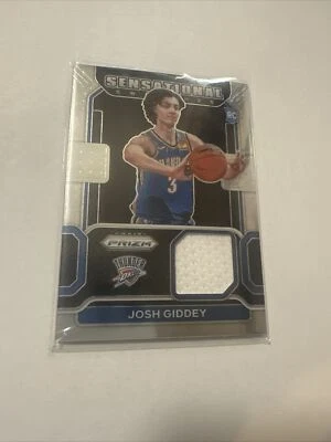 2021-22 Prizm Josh Giddey Rc Sensational Swatches  No. SW-JGD - Image 1 of 2