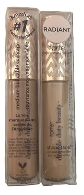 Tarte Shape Tape Radiant Concealer 22N Light Neutral Full Size (Brand New) - Image 1 of 4