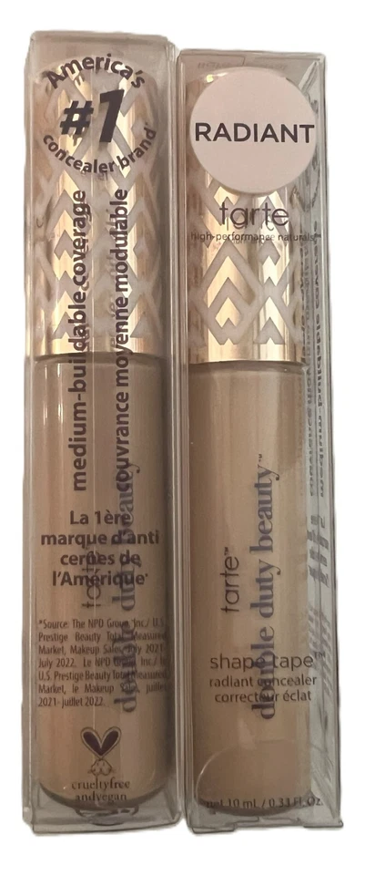 Tarte Shape Tape Radiant Concealer 22N Light Neutral Full Size (Brand New) - Image 1 of 4