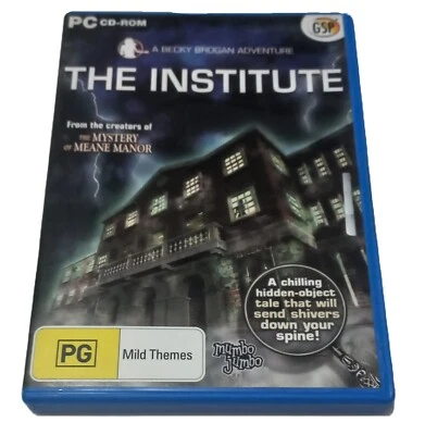 The Institute: A Becky Brogan Adventure PC CD Rom Hidden Object Game - Image 1 of 2