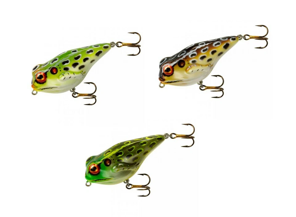 Rebel Frog-R Жесткое Тело Ходячая Лягушка Бас Рыбалка Поверхность Жесткая Приманка Лягушка - Изображение 1 из 1