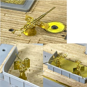 Oerlikon Anti-Aircraft Model For Missouri Lowa 1/200 Scale Ship Models - Picture 1 of 6