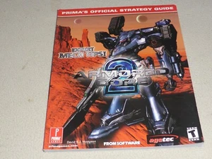 PRIMAS OFFICIAL ARMORED CORE 2 STRATEGY BOOK GUIDE PRIMA GAMES PLAYSTATION 2 PS2 - Picture 1 of 3