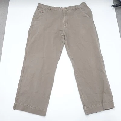 Pantalones chinos Van Heusen para hombre 38 X 29 beige 100 % algodón calce clásico pierna recta Foto 1 de 4