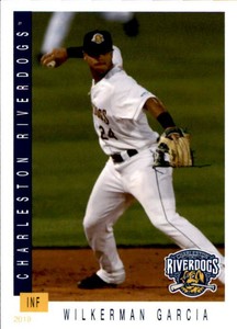 2019 Charleston RiverDogs Grandstand #11 Wilkerman Garcia Maracay Venezuela Card