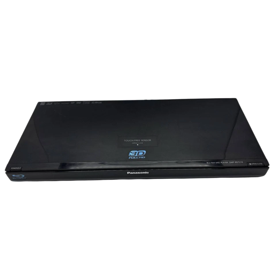 Panasonic DMP-BDT210 3D Blu-Ray DVD 1080p Player Dolby True HD HDMI Wi-Fi DLNA - Image 1 of 4