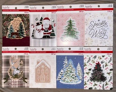 Variety of 12 Recollections Christmas Themed 12 Sheet Sticker Books - Image 1 of 4