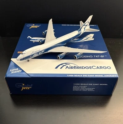 GeminiJets 1:400 Air Bridge Cargo Boeing 747-8F Interactive VP-BBY GJABW1895 - Image 1 of 4