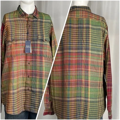 Polo Ralph Lauren XL Men Classic-Fit Linen Longsleeve Button Up Shirt New NWT - Image 1 of 4