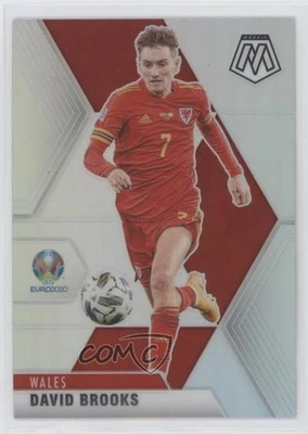 2021 Panini Mosaic UEFA Euro 2020 Silver Prizm David Brooks #195 - Image 1 of 2